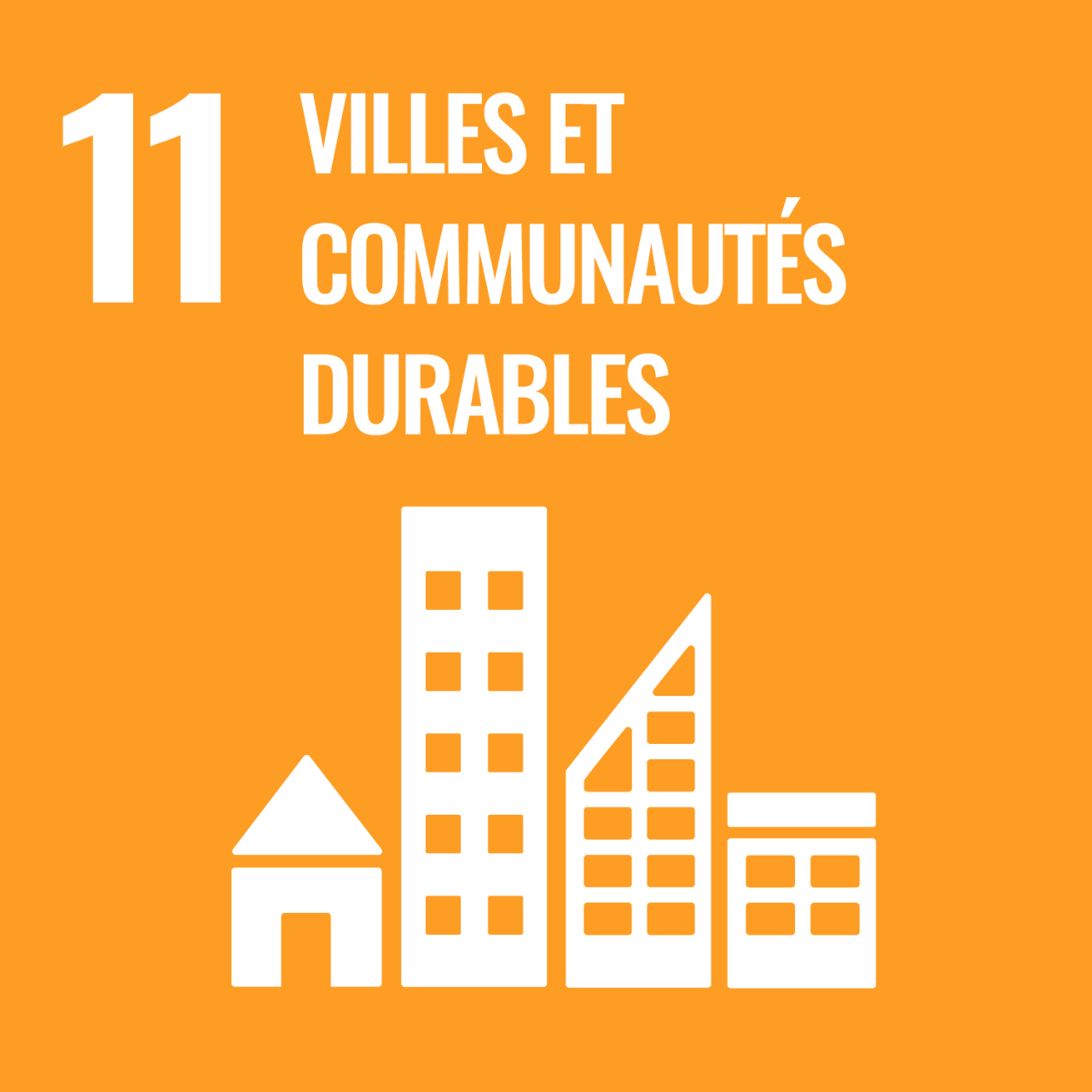 11 Objectifs de développement durable des Nations Unies soutenus